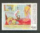 France 1984 Corner of Dining Room by Bonnard (from Art set) unmounted mintSG 2610*, stamps on , stamps on  stamps on arts, stamps on food