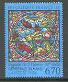 France 1994 Stained Glass Window unmounted mint SG 3179*, stamps on , stamps on  stamps on stained glass, stamps on saints