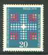 Germany - West 1970 Catholics Day & Congress unmounted mint SG 1557*, stamps on religion