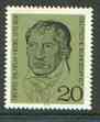 Germany - West 1970 GW Hegel (philosopher) 20pf (from Anniversaries set) unmounted mint, SG 1517*