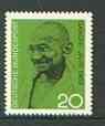 Germany - West 1969 Birth Centenary of Gandhi unmounted mint, SG 1504*, stamps on personalities, stamps on gandhi