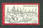 Germany - West 1969 Tourism (Rothenburg ob der Tauber) unmounted mint SG 1503*, stamps on , stamps on  stamps on tourism