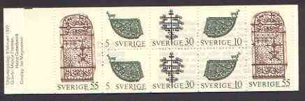 Sweden 1970 Swedish Forgings 2k booklet complete and pristine, SG SB246, stamps on , stamps on  stamps on iron, stamps on steel, stamps on weather, stamps on 