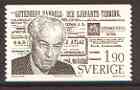 Sweden 1976 Birth Centenary of Torgny Segerstedt (newspaper editor) unmounted mint SG 895, stamps on newspapers