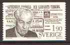 Sweden 1976 Birth Centenary of Torgny Segerstedt (newspaper editor) unmounted mint SG 895, stamps on , stamps on  stamps on newspapers