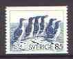 Sweden 1976 Guillemot & Razorbills 85 (ex coils) unmounted mint SG 878, stamps on birds, stamps on guillemots, stamps on razorbills
