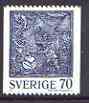 Sweden 1977 Cast iron Stove Decoration 79 ore unmounted mint SG 914, stamps on iron, stamps on steel