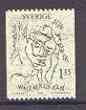 Sweden 1982 Birth Centenary of Elin Wgner (novelist) 1k35 unmounted mint SG 1116, stamps on personalities, stamps on literature