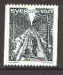 Sweden 1981 Riding Railway Trolley 1k50 unmounted mint, SG 1086, stamps on railways