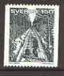 Sweden 1981 Riding Railway Trolley 1k50 unmounted mint, SG 1086, stamps on , stamps on  stamps on railways