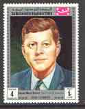Yemen - Royalist 1969 Famous Men of History 4b Kennedy from perf set of 11 unmounted mint, Mi 840A*, stamps on history, stamps on personalities, stamps on kennedy