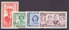 Basutoland 1947 KG6 Royal Visit set of 4, SG 32-35 unmounted mint, stamps on , stamps on  stamps on royalty, stamps on royal visit, stamps on  stamps on  kg6 , stamps on  stamps on 