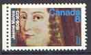 Canada 1973 Death Anniversary of Jeanne Mance (Nurse) unmounted mint SG 754, stamps on , stamps on  stamps on personalities, stamps on medical, stamps on nurses