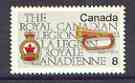 Canada 1975 50th Anniversary of Royal Canadian Legion unmounted mint, SG 828, stamps on , stamps on  stamps on music, stamps on badges, stamps on militaria