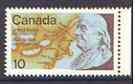 Canada 1976 Bicentenary of American Revolution unmounted mint SG 839, stamps on americana, stamps on maps, stamps on revolutions