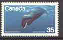 Canada 1979 Endangered Wildlife (3rd series) Bowhead Whale unmounted mint, SG 937