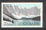 Canada 1985 Banff $2 unmounted mint, SG 885c, stamps on lakes