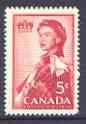 Canada 1959 Royal Visit unmounted mint, SG 512, stamps on royalty, stamps on visit