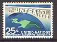 United Nations (NY) 1963 UNTEA (Bridge & Map) unmounted mint SG 122*, stamps on united nations, stamps on bridges, stamps on maps