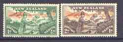 New Zealand 1946 Health - Soldier & Child set of 2 unmounted mint SG 678-79, stamps on children, stamps on , stamps on  kg6 , stamps on , stamps on militaria