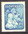 Slovakia 1944 Child Welfare 2k + 4k (children Playing) unmounted mint SG 138, stamps on children