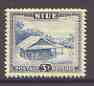 Niue 1950 Native Hut 3d from def set unmounted mint, SG 116*