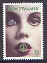 New Zealand 1995 Nuclear Disarmament $1 unmounted mint SG 1924, stamps on , stamps on  stamps on nuclear, stamps on peace, stamps on environment