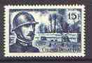 France 1956 Birth Centenary of Col Driant fine unmounted mint SG 1277, stamps on wwi, stamps on militaria