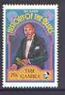 Gambia 1992 W C Handy 25b from Famous Blues Singers set, unmounted mint SG 1268*, stamps on music, stamps on personalities, stamps on jazz, stamps on women