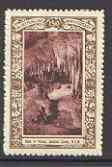 Australia 1938 Bath of Venus (Jenolan Caves) Poster Stamp from Australia