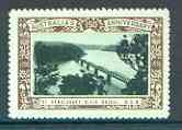 Australia 1938 Hawkesbury River Bridge, Poster Stamp from Australia