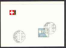 Switzerland 1967 Theodor Kocher (surgeon) mounted on swiss PTT sheet neatly tied, SG 746, stamps on medical, stamps on doctors