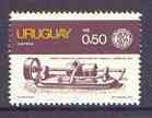 Uruguay 1977 Centenary of Sound Recording unmounted mint, SG 1684, stamps on radio