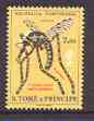 St Thomas & Prince Islands 1962 Malaria Eradication unmounted mint, SG 440, stamps on , stamps on  stamps on insects, stamps on medical, stamps on malaria, stamps on diseases