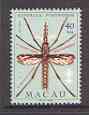Macao 1962 Malaria Eradication unmounted mint, SG 492, stamps on , stamps on  stamps on insects, stamps on medical, stamps on malaria, stamps on diseases