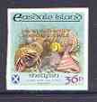 Easdale 1998 19th World Scout Jamboree overprinted in gold on Flora & Fauna definitive 36p imperf (Shellfish) unmounted mint