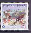 Easdale 1998 19th World Scout Jamboree overprinted in silver on Flora & Fauna definitive A31 perf (Birds) unmounted mint, stamps on , stamps on  stamps on birds, stamps on terns, stamps on goldfinch, stamps on turnstone, stamps on scouts