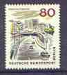Germany - West Berlin 1965-66 City Motorway 80pf from 'New Berlin' def set unmounted mint, SG  B273, stamps on roads, stamps on tunnels