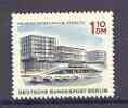 Germany - West Berlin 1965-66 University Clinic 1.10 Dm from 'New Berlin' def set unmounted mint, SG  B276, stamps on , stamps on  stamps on buildings, stamps on education, stamps on universities, stamps on medical