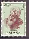 Spanish Sahara 1975 Tuareg Elder unmounted mint, SG 319*, stamps on cultures, stamps on natives