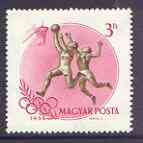 Hungary 1956 Basketball 3fo (from Olympic Games set) unmounted mint SG 1467*, stamps on sport, stamps on basketball, stamps on 