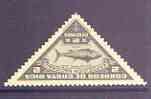 Costa Rica 1937 Tunny Fish 2c triangular from National Exhibition set unmounted mint, SG 235, stamps on , stamps on  stamps on fish, stamps on triangulars, stamps on  stamps on gamefish