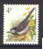 Belgium 1991-95 Birds #2 Wagtail 4f unmounted mint, SG 3077, stamps on birds