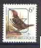 Belgium 1991-95 Birds #2 Dipper 6f unmounted mint with boxed posthorn precancel, SG 3079, stamps on birds    