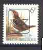 Belgium 1991-95 Birds #2 Dipper 6f unmounted mint with boxed posthorn precancel, SG 3079, stamps on birds