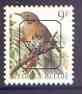 Belgium 1991-95 Birds #2 Song Thrush 9f unmounted mint with boxed posthorn precancel, SG 3082, stamps on birds    