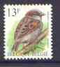 Belgium 1991-95 Birds #2 House Sparrow 13f unmounted mint, SG 3085, stamps on birds    