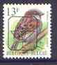 Belgium 1991-95 Birds #2 House Sparrow 13f unmounted mint with boxed posthorn precancel, SG 3085, stamps on birds