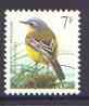 Belgium 1996-99 Birds #3 Yellow Wagtail 7f unmounted mint, SG 3309, stamps on , stamps on  stamps on birds    