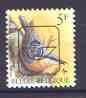 Belgium 1985-90 Birds #1 European Nuthatch 5f unmounted mint with boxed posthorn precancel, SG 2849, stamps on birds    